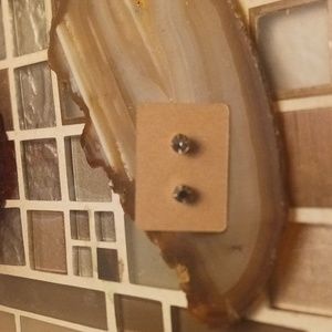 Irredesent stud earrings-$5 add on